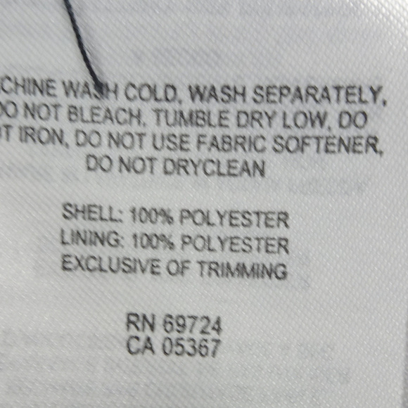 Columbia Full Zip Black Jacket Small EUC - Picture 3 of 6